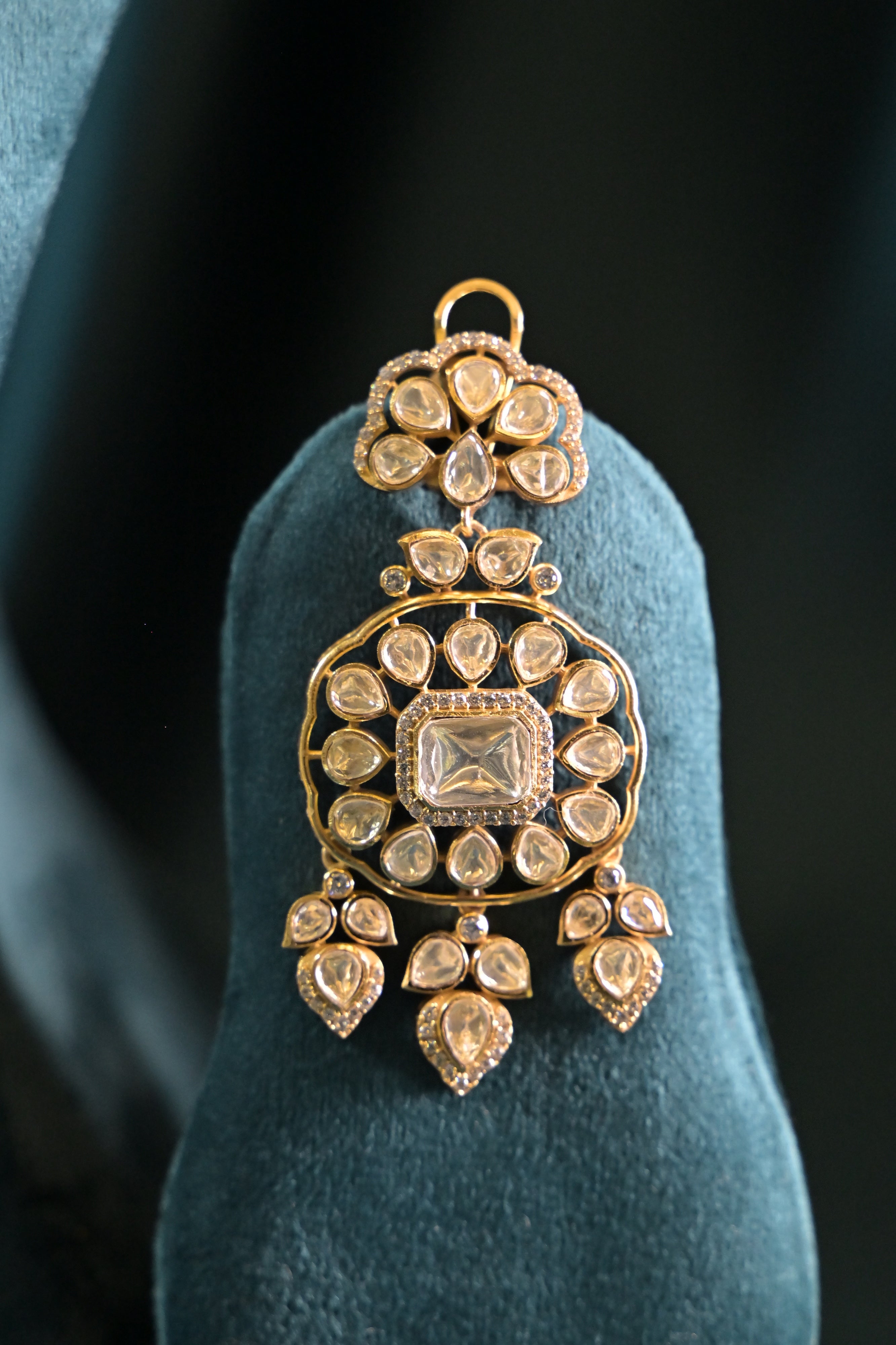 Regal Polki Statement Necklace Set