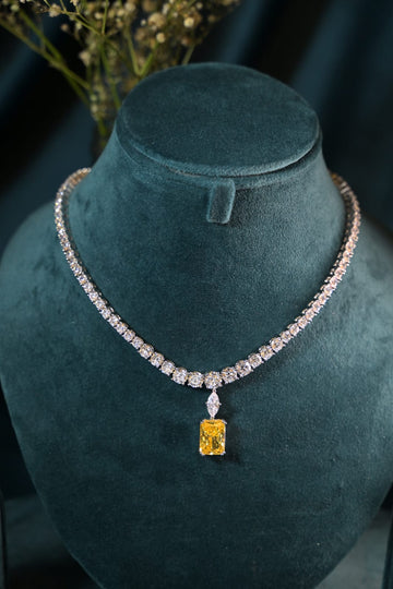 Soleil Citrine Necklace Set