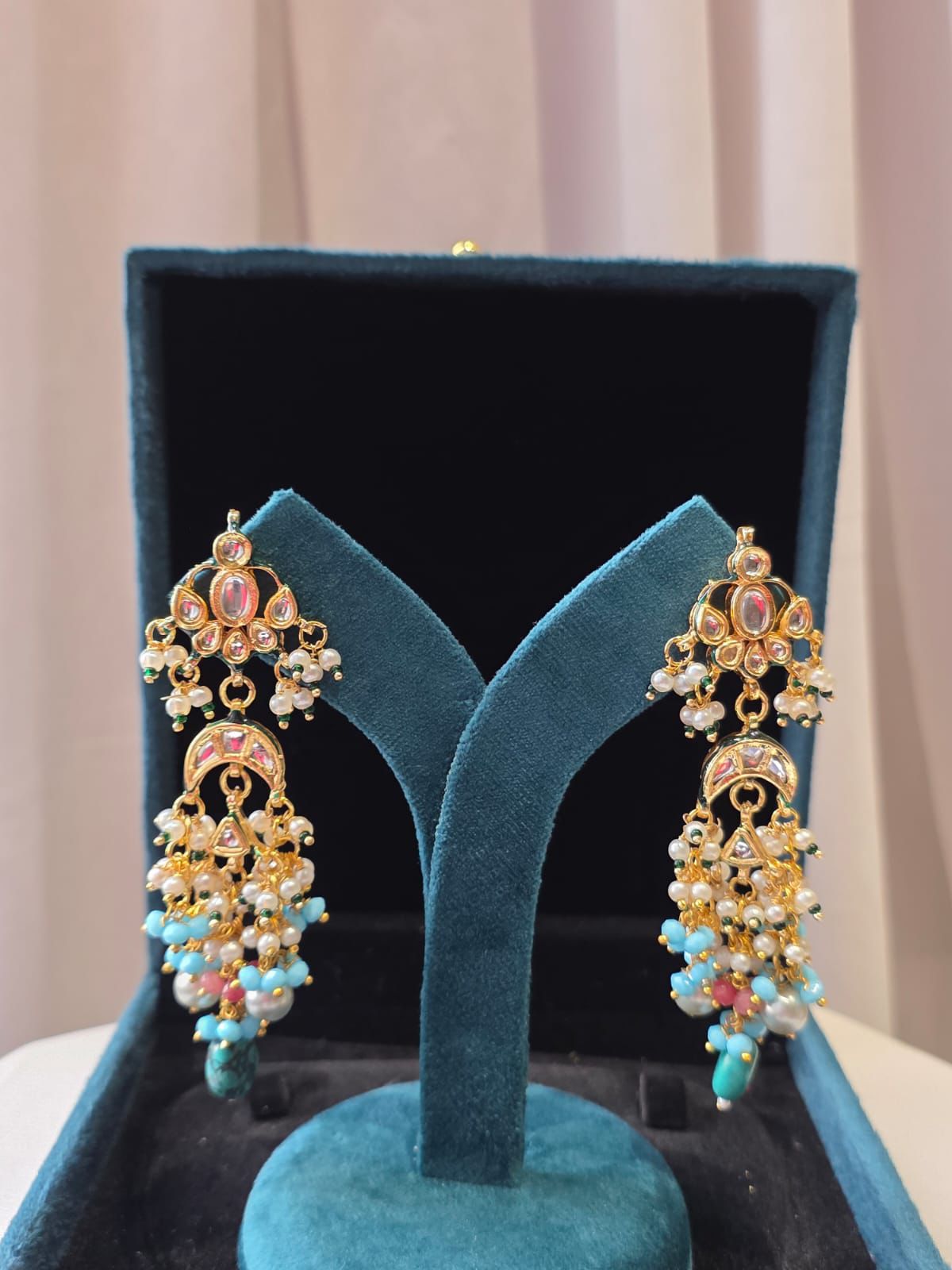 Firoza Royale Beaded Statement Set