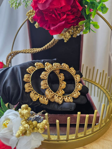 Elephant Motif Bangles