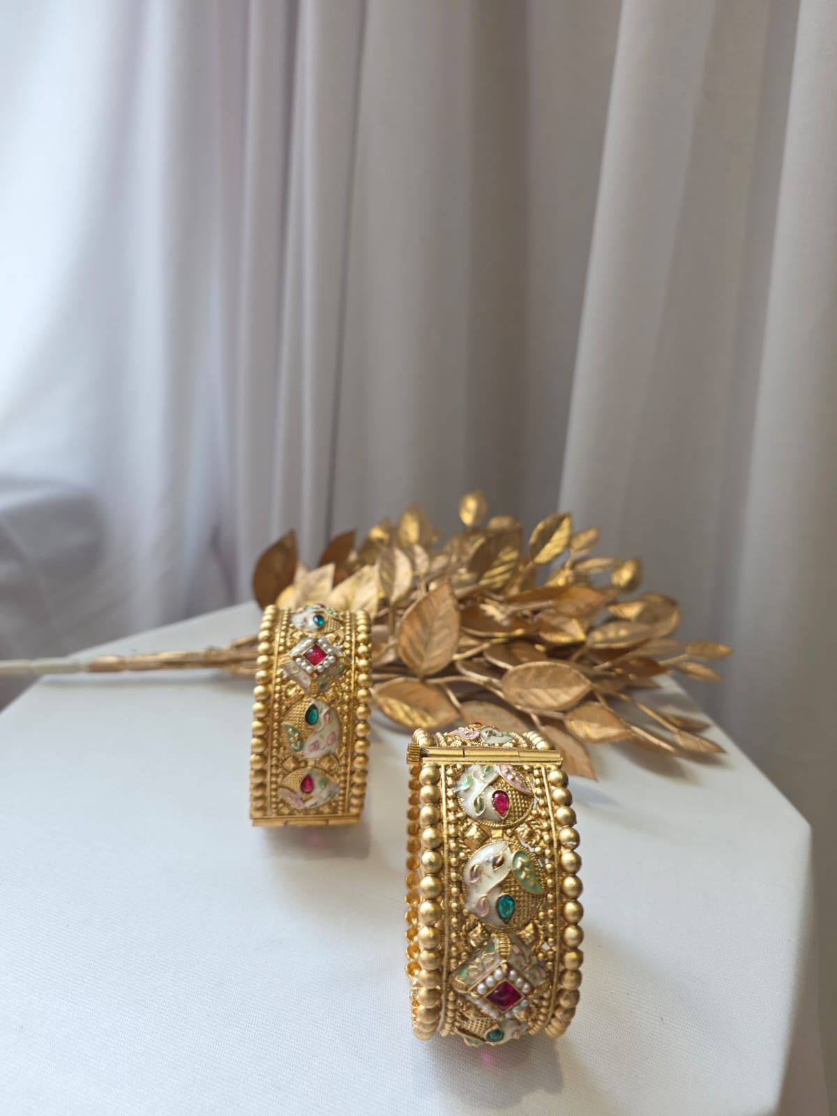 Jewel Crest Heritage Bangles