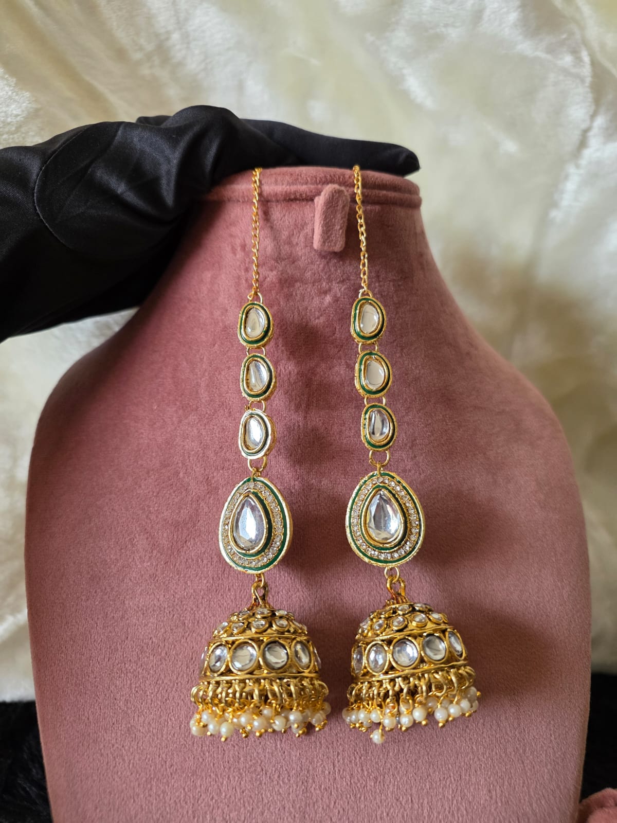 Saanjh Kundan Necklace Set