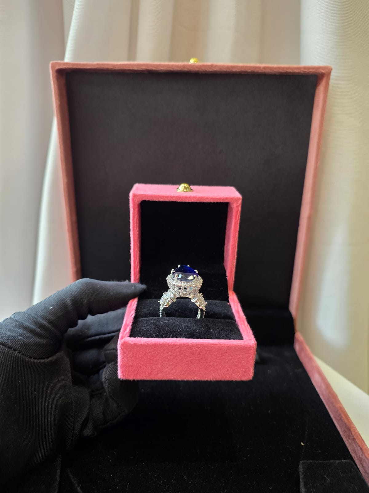 Midnight Sapphire Luxe Ring