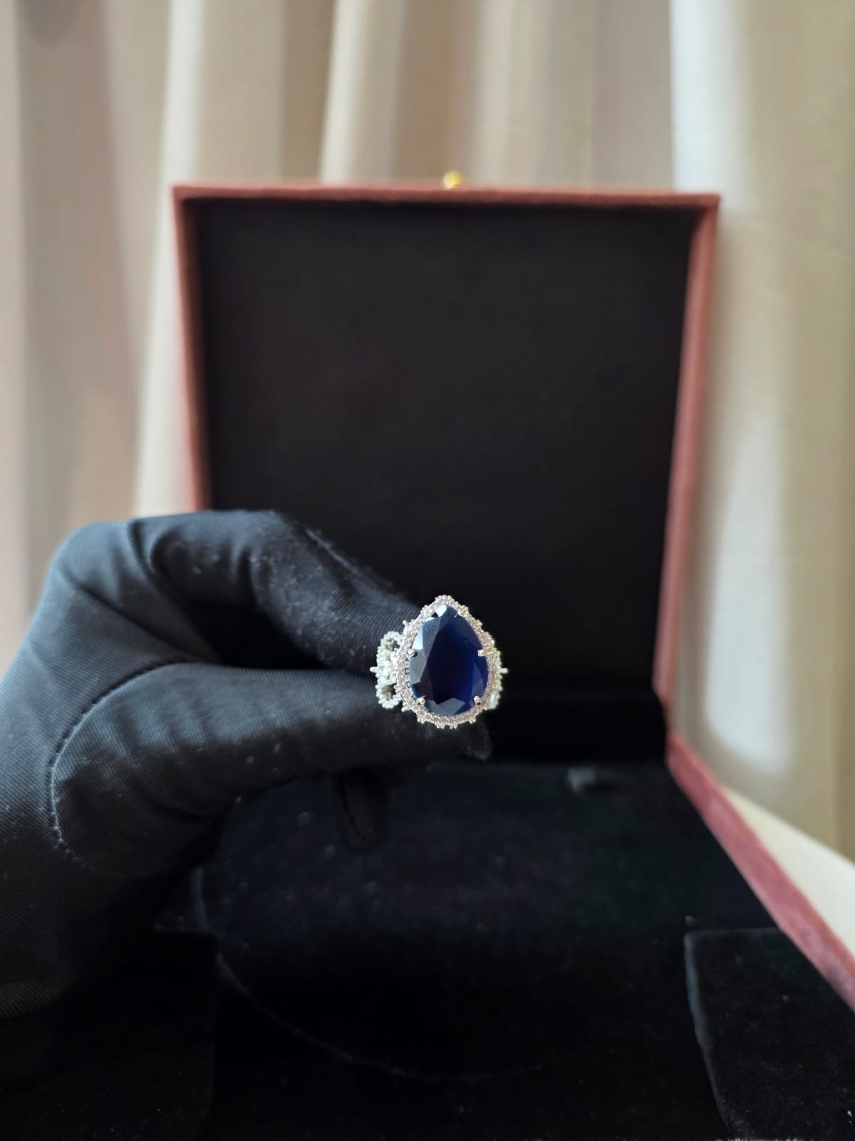 Midnight Sapphire Luxe Ring