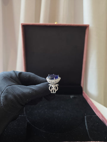 Midnight Sapphire Luxe Ring