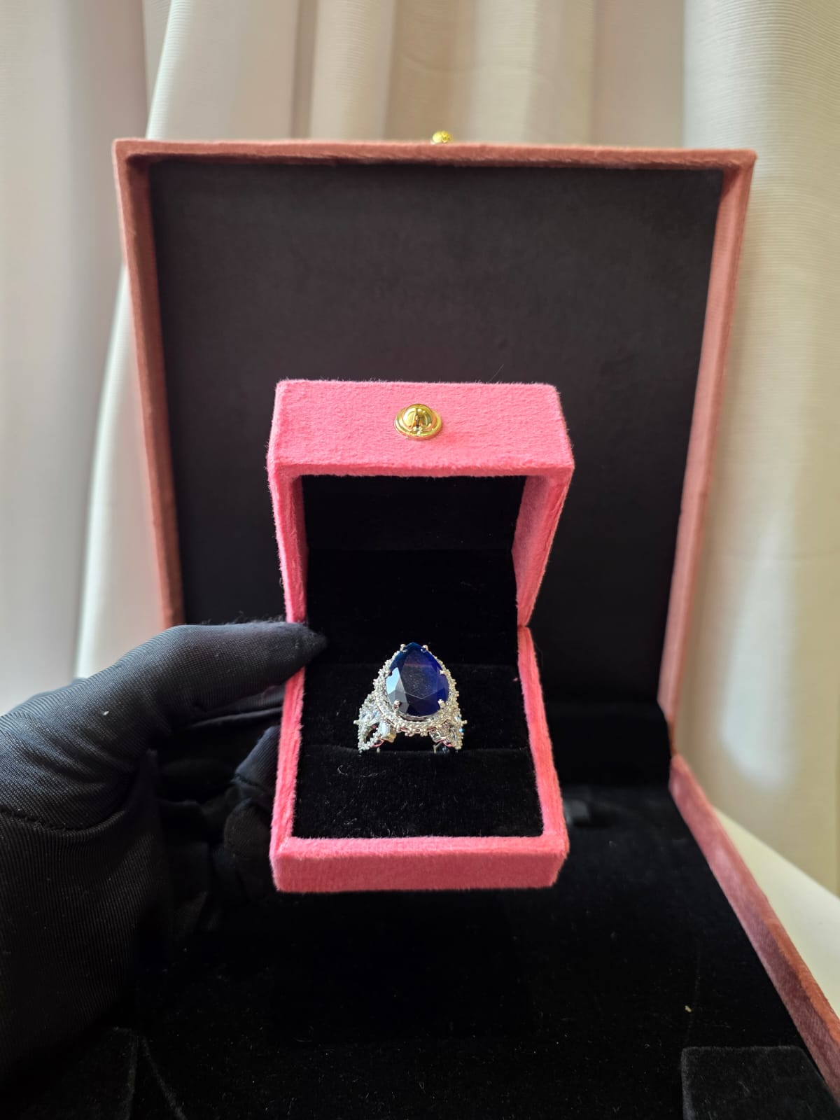 Midnight Sapphire Luxe Ring