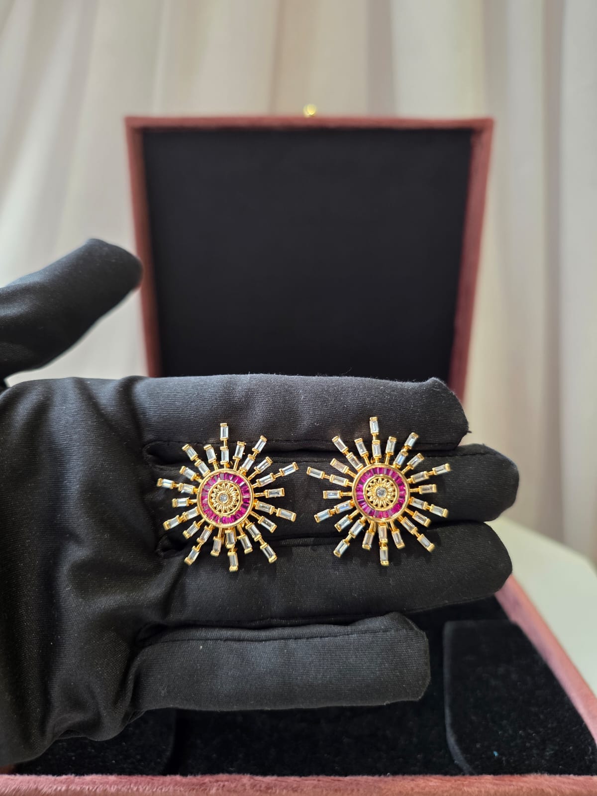 Radiant Sunburst Luxe Pendant Set