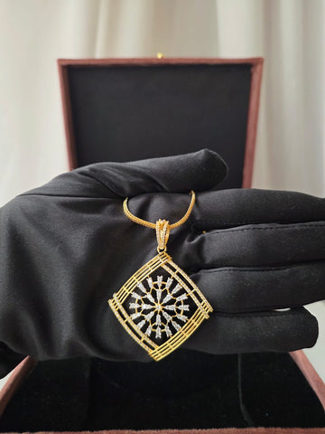 Snowflake Luxe Pendant Set