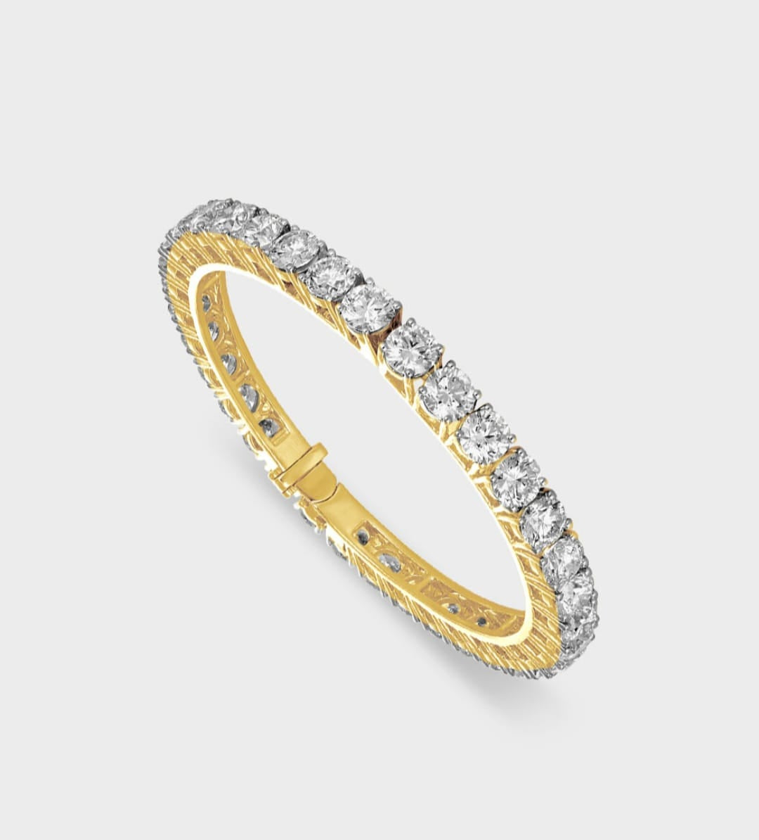 Celestique diamond Eternity openable Bangles