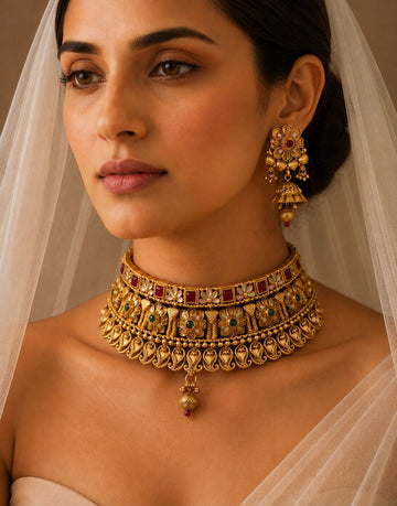 Zehra Muse Gold Choker