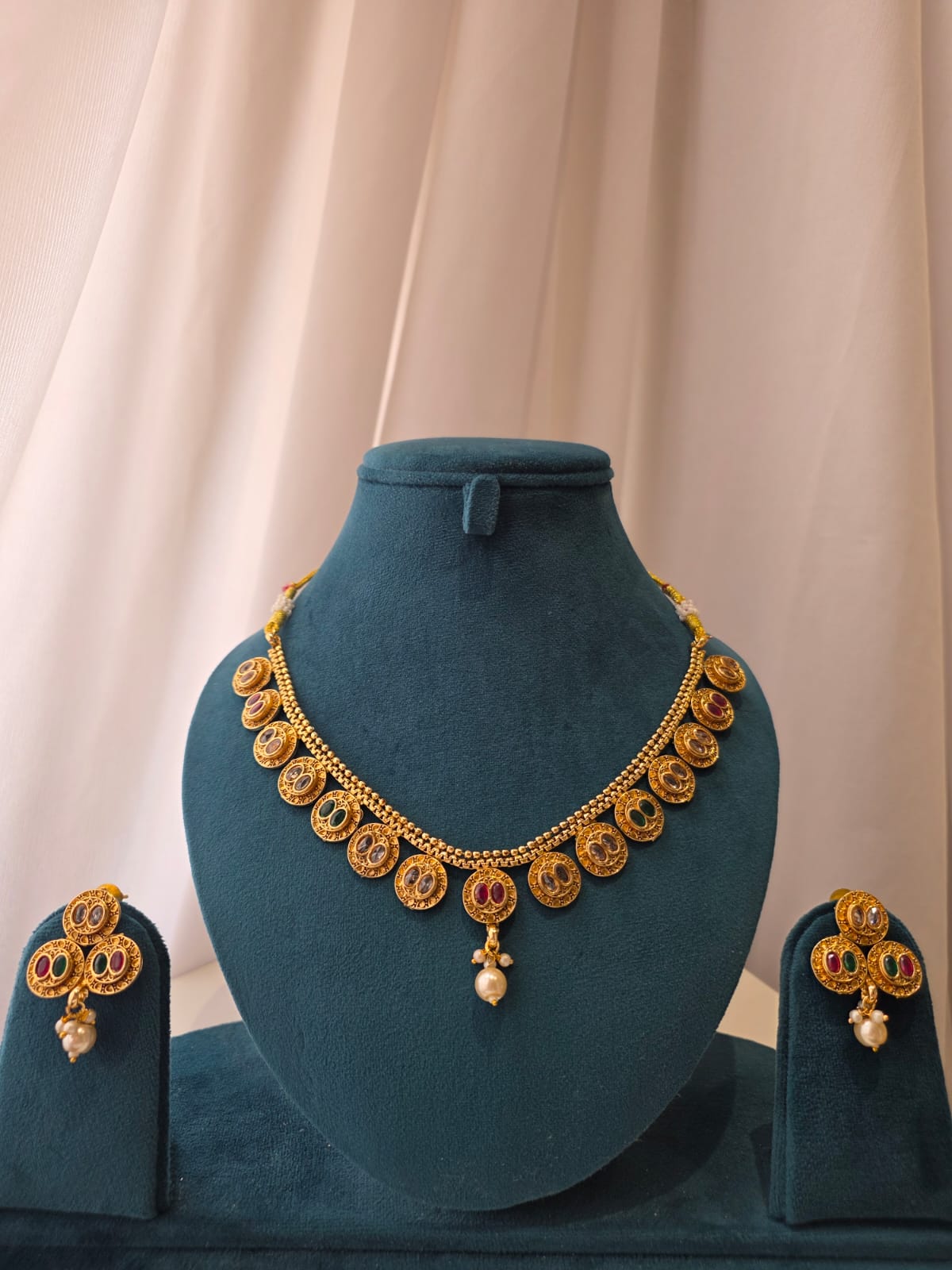 Heritage Coin Gold Necklace Set