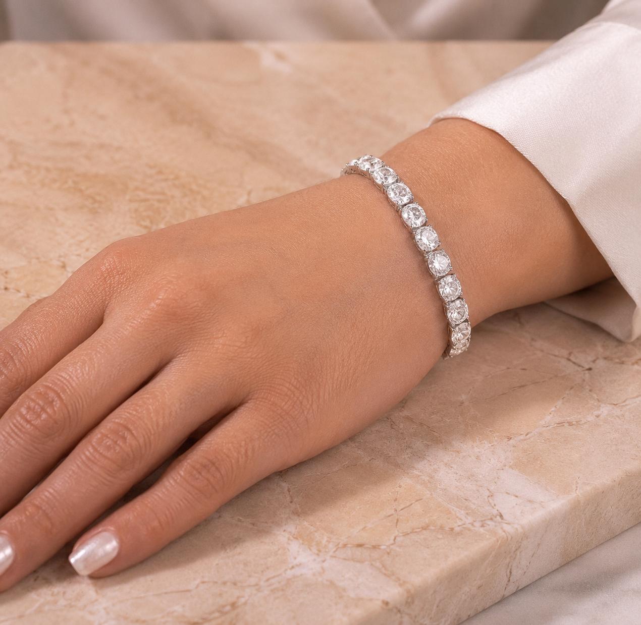 Celeste Tennis Diamond Bracelet