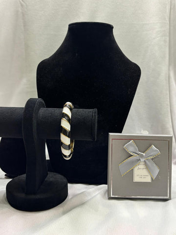 Monochrome Twist Bangle
