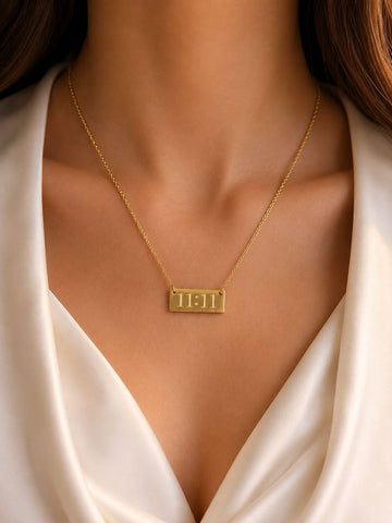 11:11 Times Pendant Chain
