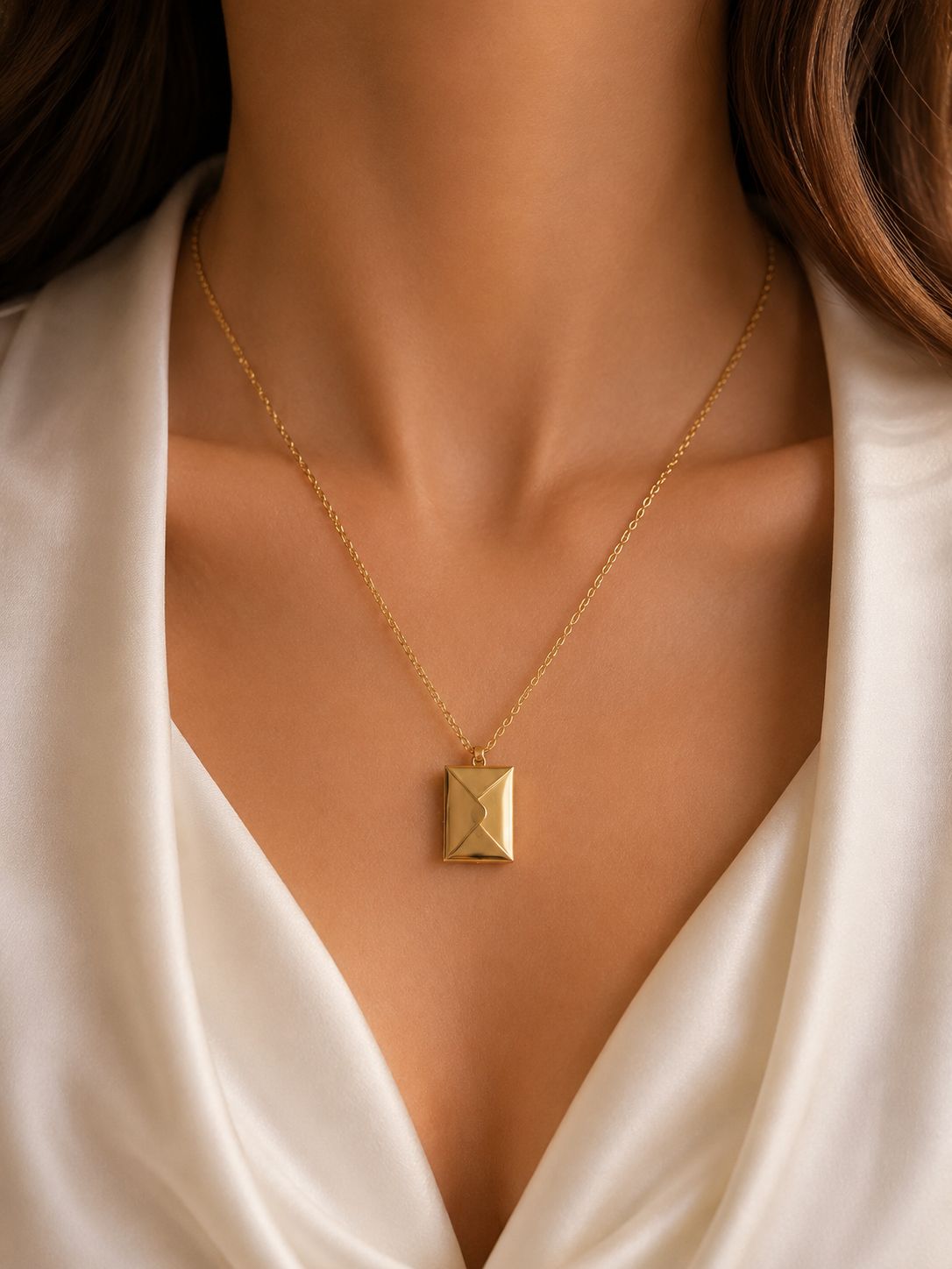 Secrets Letter Pendant Chain