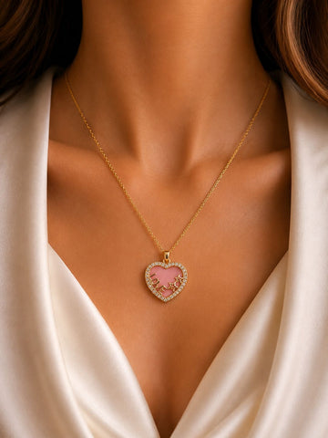 Lovelle Heart Pendant Chain