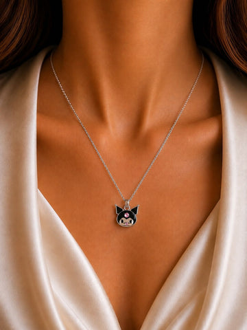 Midnight Kuromi Pendant Chain