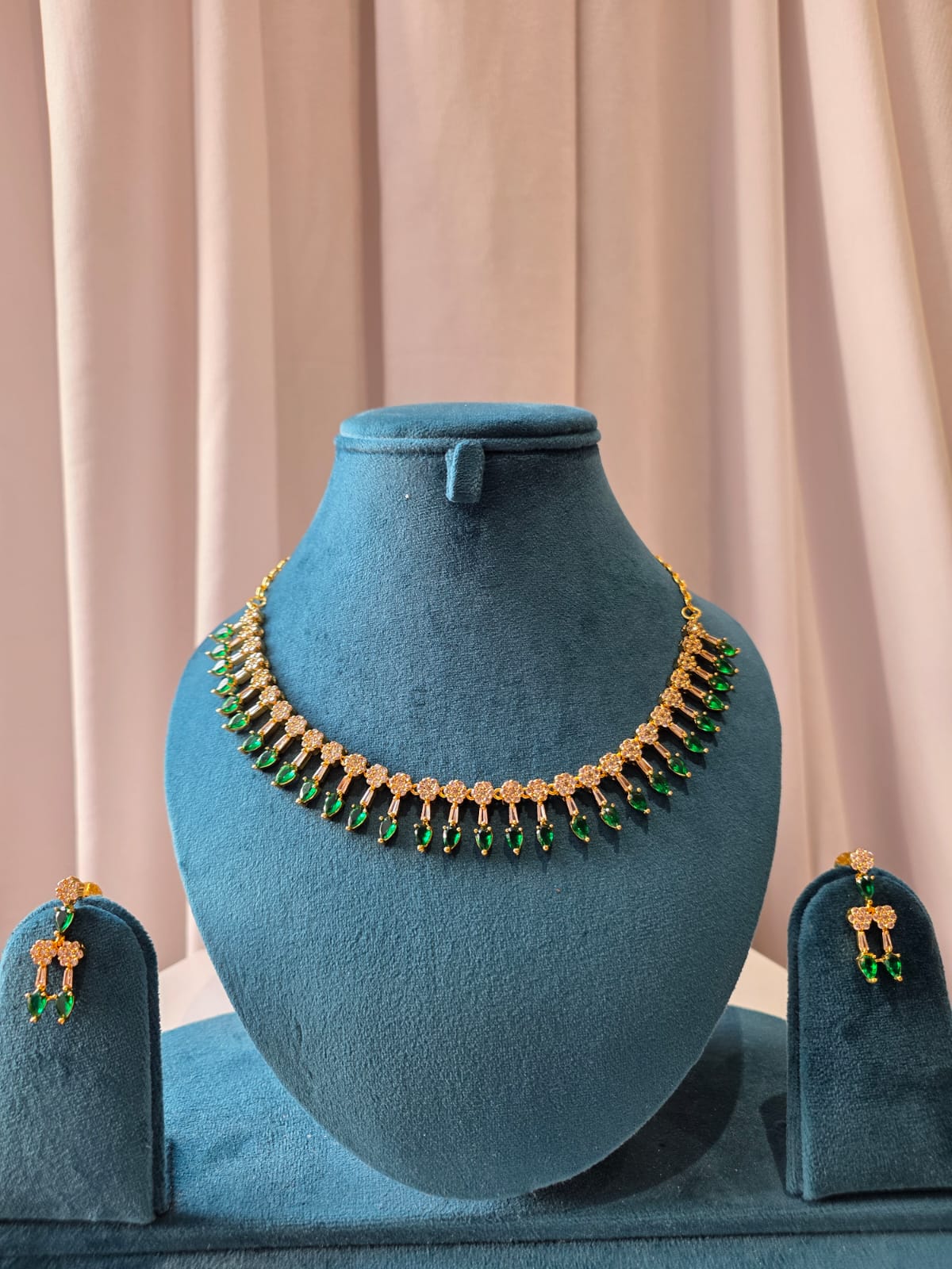 Midnight Emerald Necklace