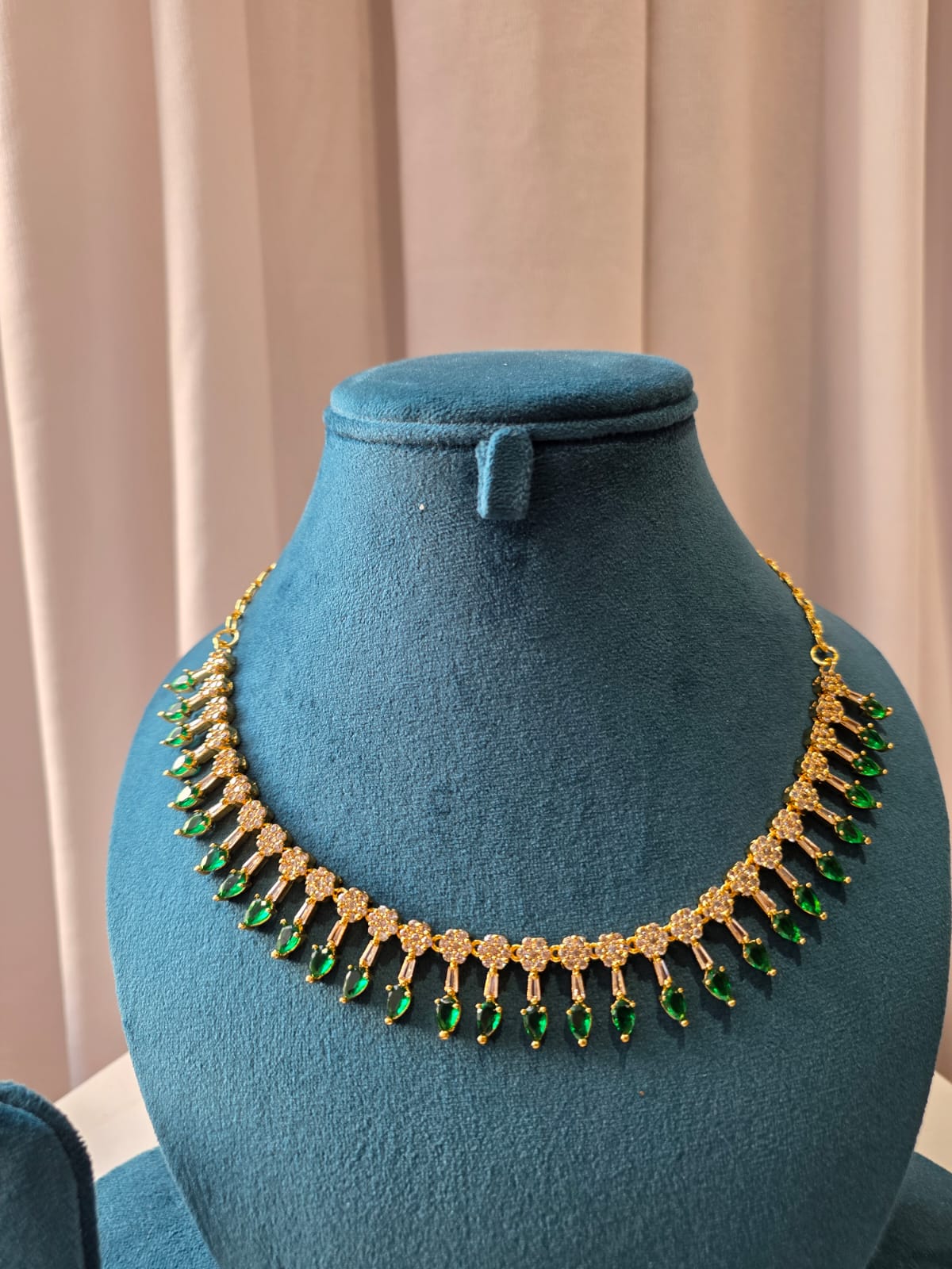 Midnight Emerald Necklace