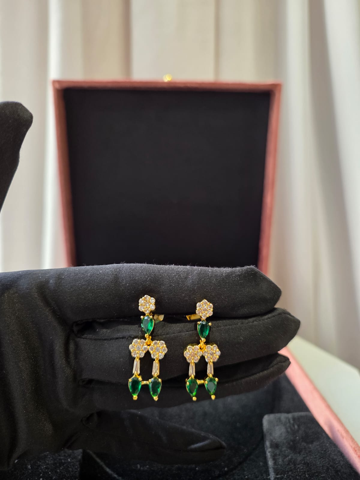 Midnight Emerald Necklace