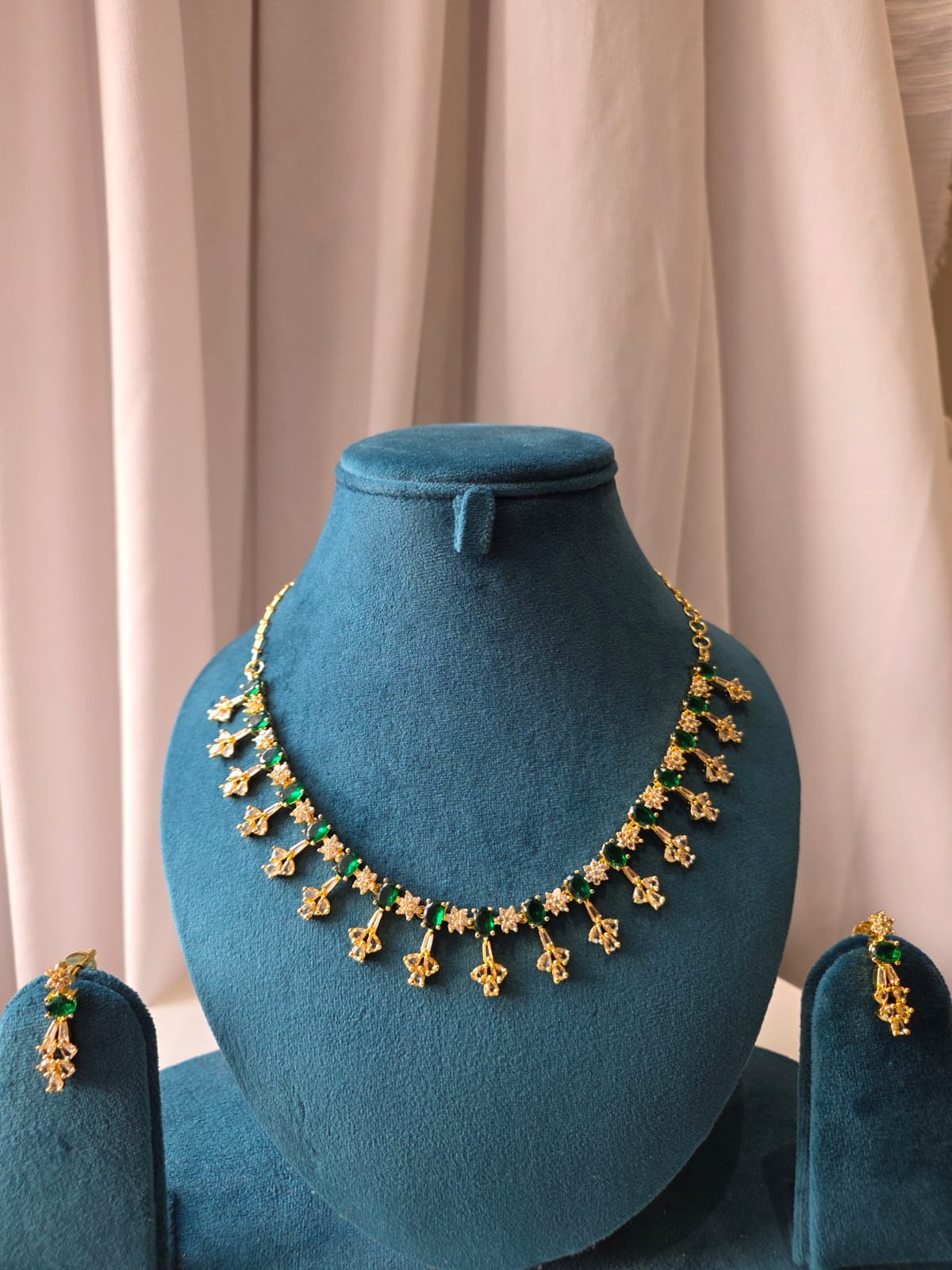 Emerald Blossom Necklace
