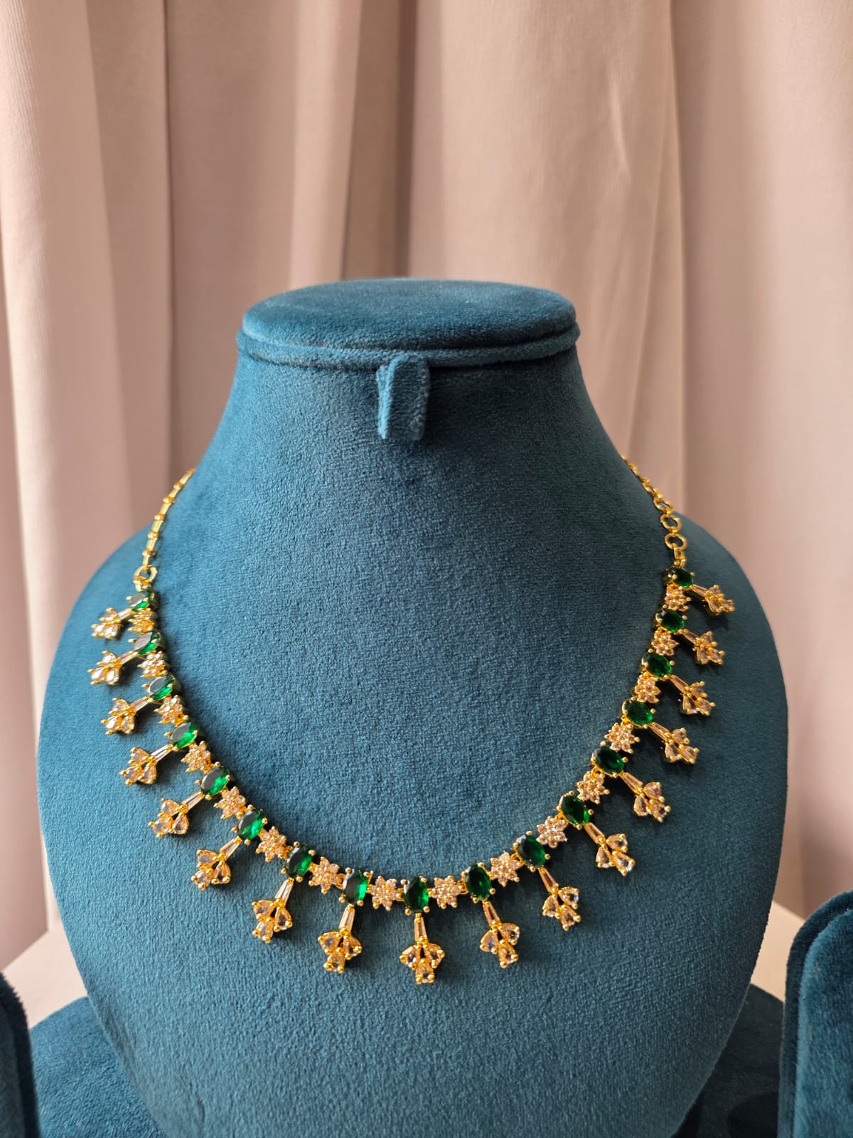 Emerald Blossom Necklace