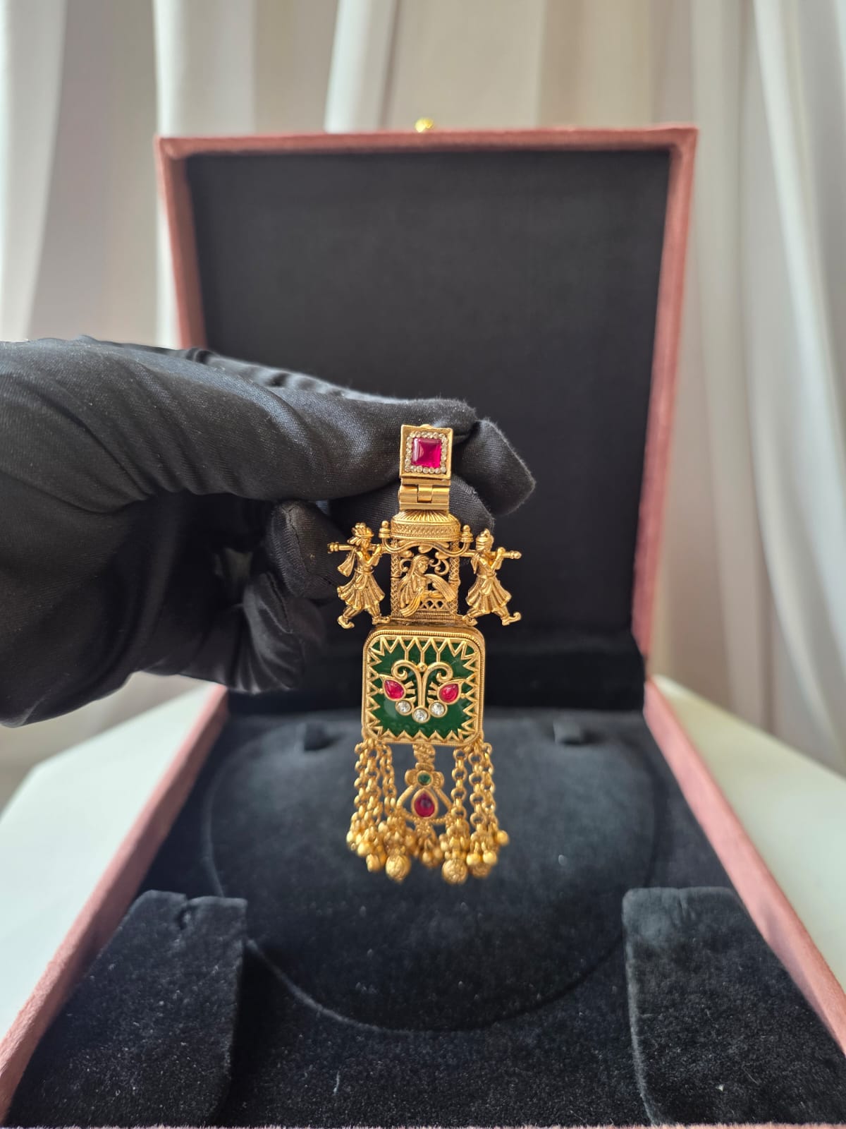 Jharokha Tassel Earrings