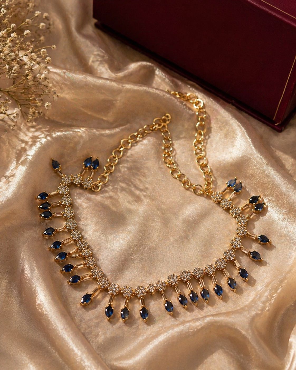 Midnight Sapphire Necklace