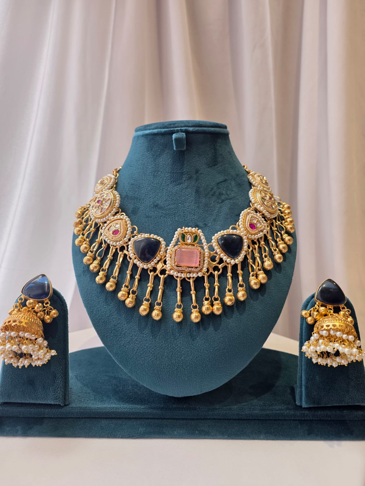 Noorza Ghungroo Choker Set