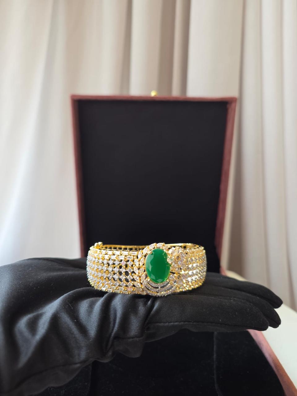 Emerelle Luxe Cuff Statement Bracelet