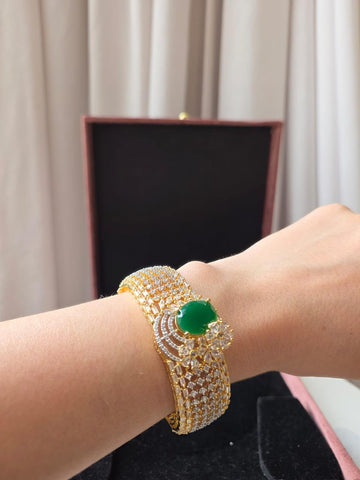 Emerelle Luxe Cuff Statement Bracelet