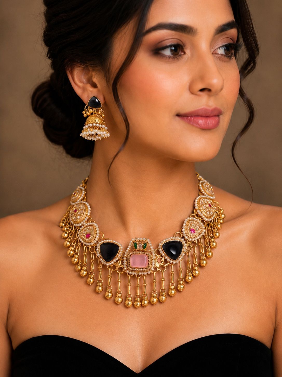 Noorza Ghungroo Choker Set