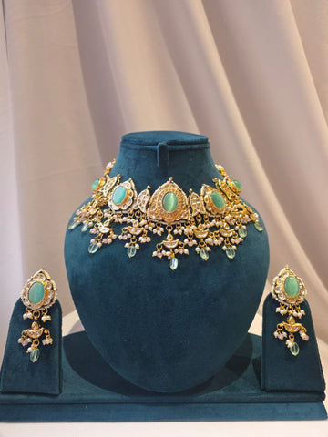 Zareen Firoza Meenakari Set