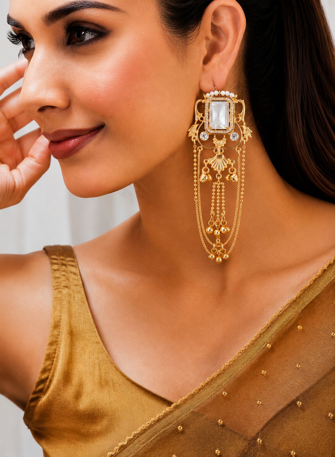 Ivory Noor Earrings