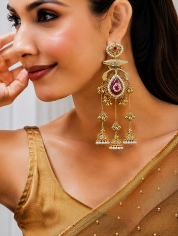 Ruhina Royale Jhumkas