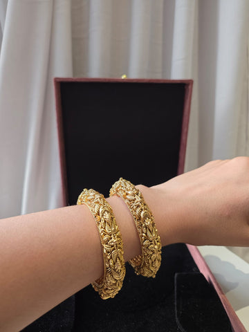 Heritage Gold Openable Bangles