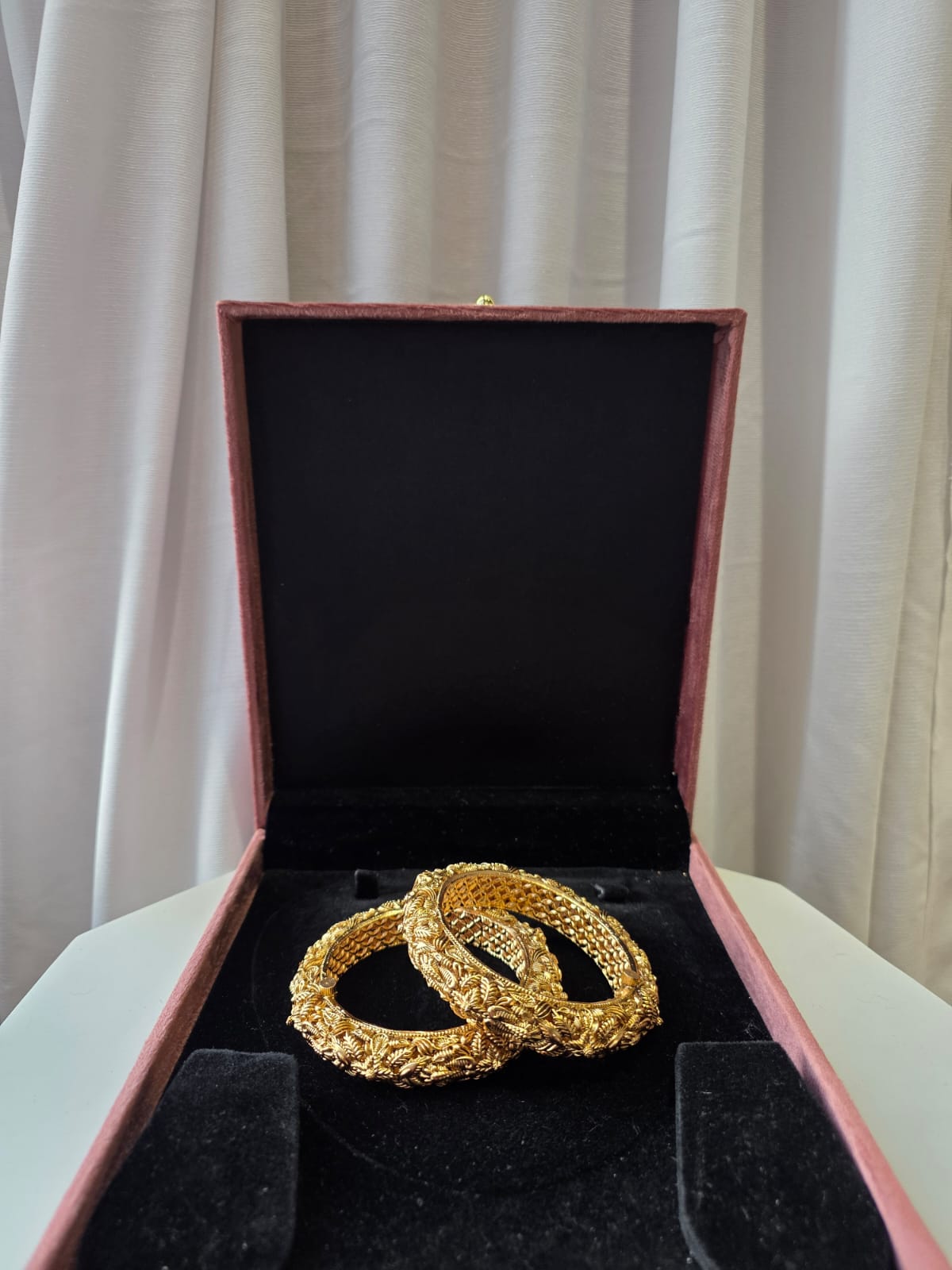 Heritage Gold Openable Bangles