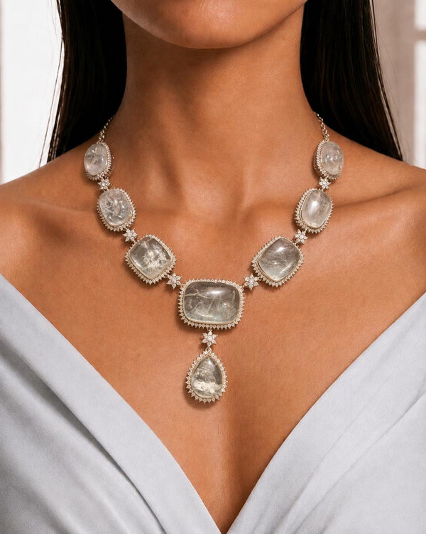 Crystal Luxe Statement Necklace