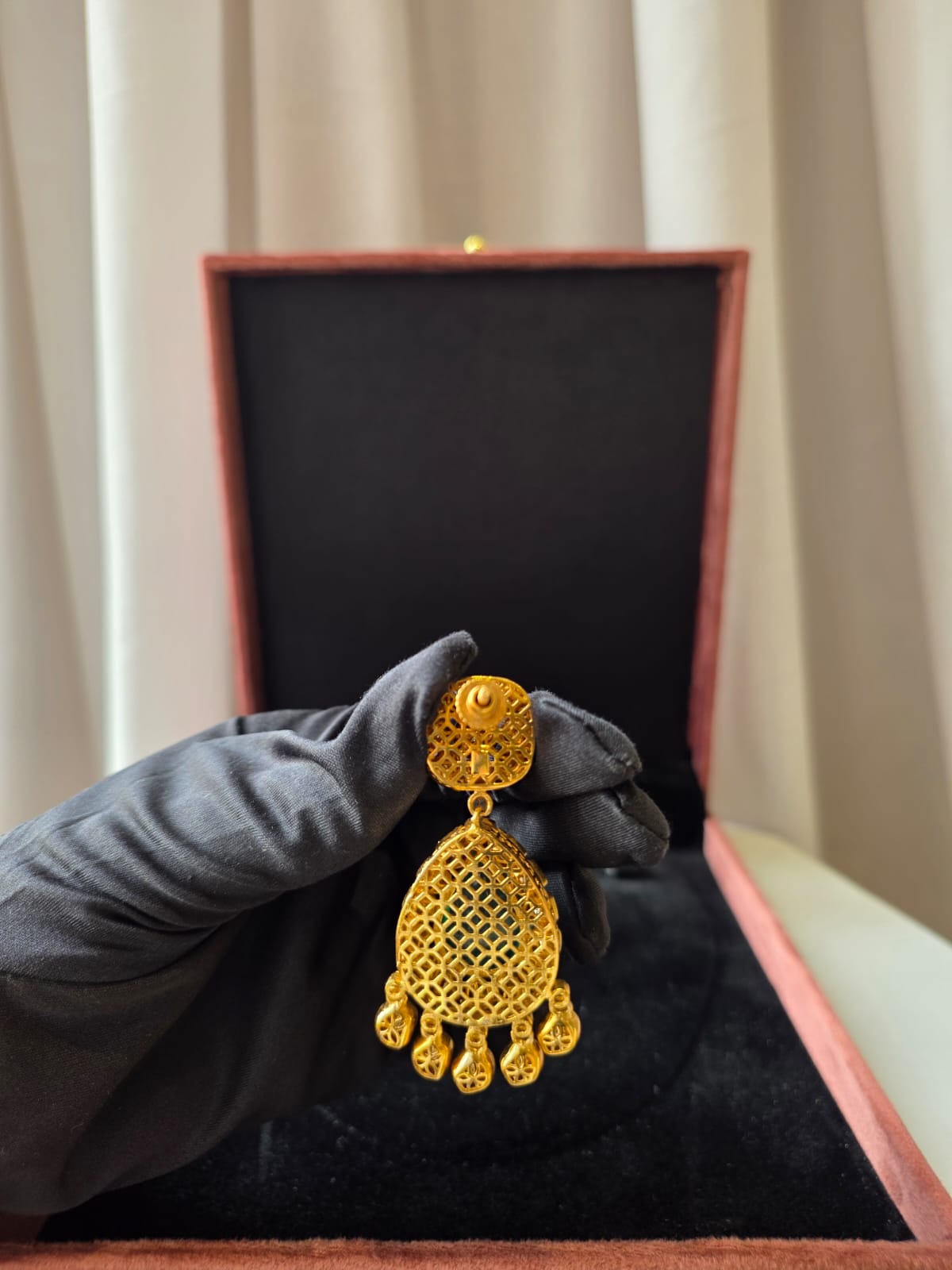 Ruby Noor Polki Earrings