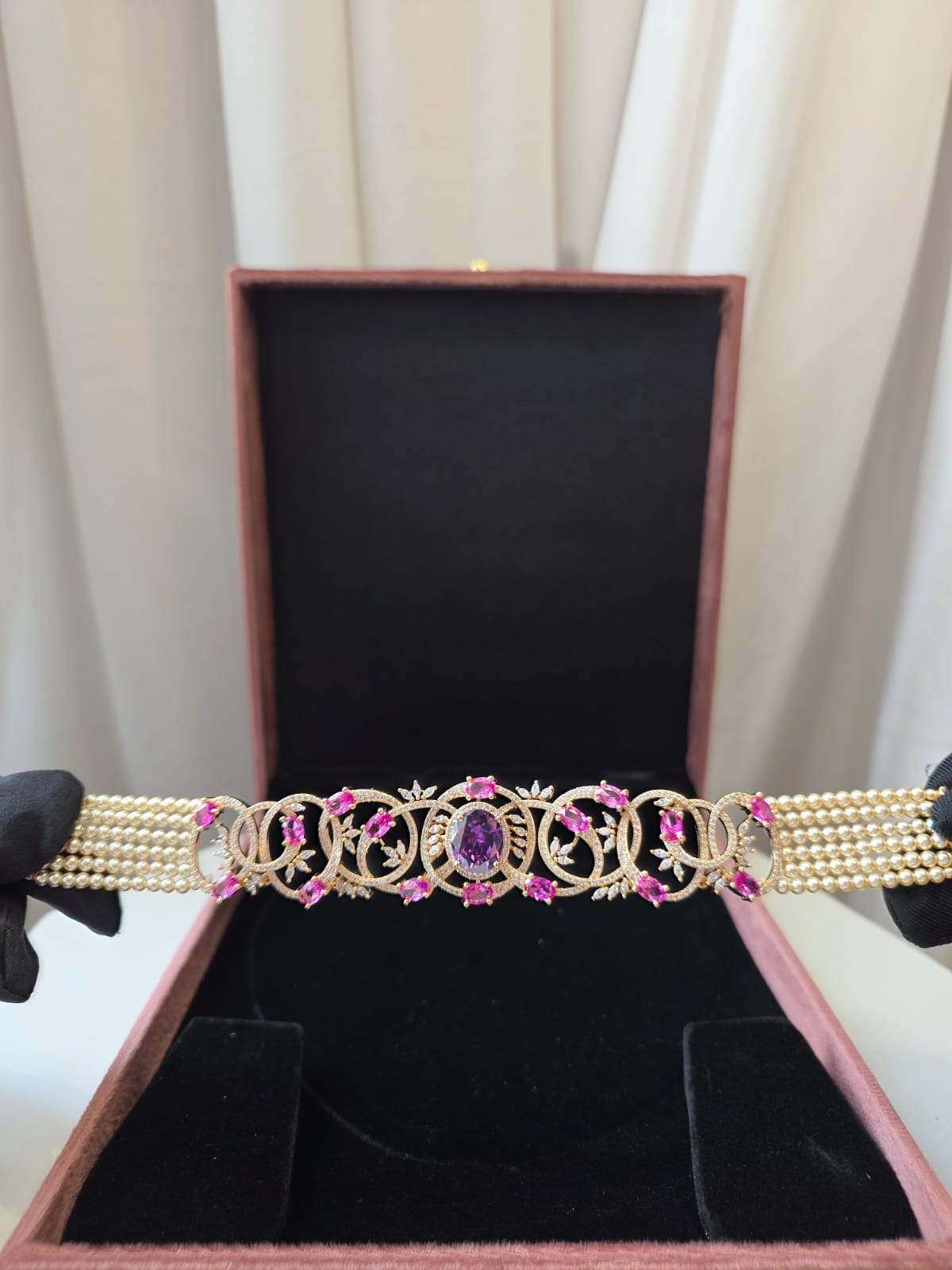 Amethyst Royale Choker Set