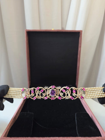 Amethyst Royale Choker Set