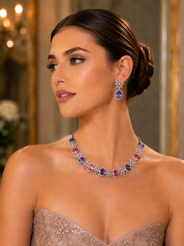 Twilight Blossom Necklace Set