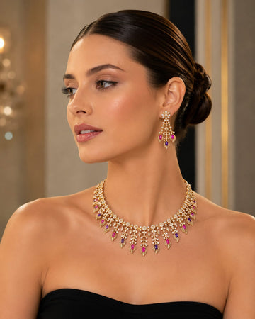 Rose Radiance Necklace Set
