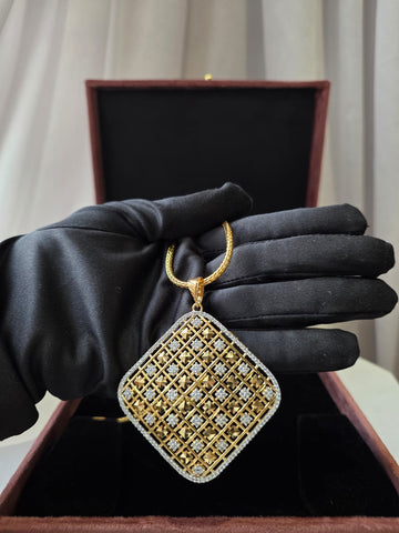 Imperial Grid Luxe Pendant Set