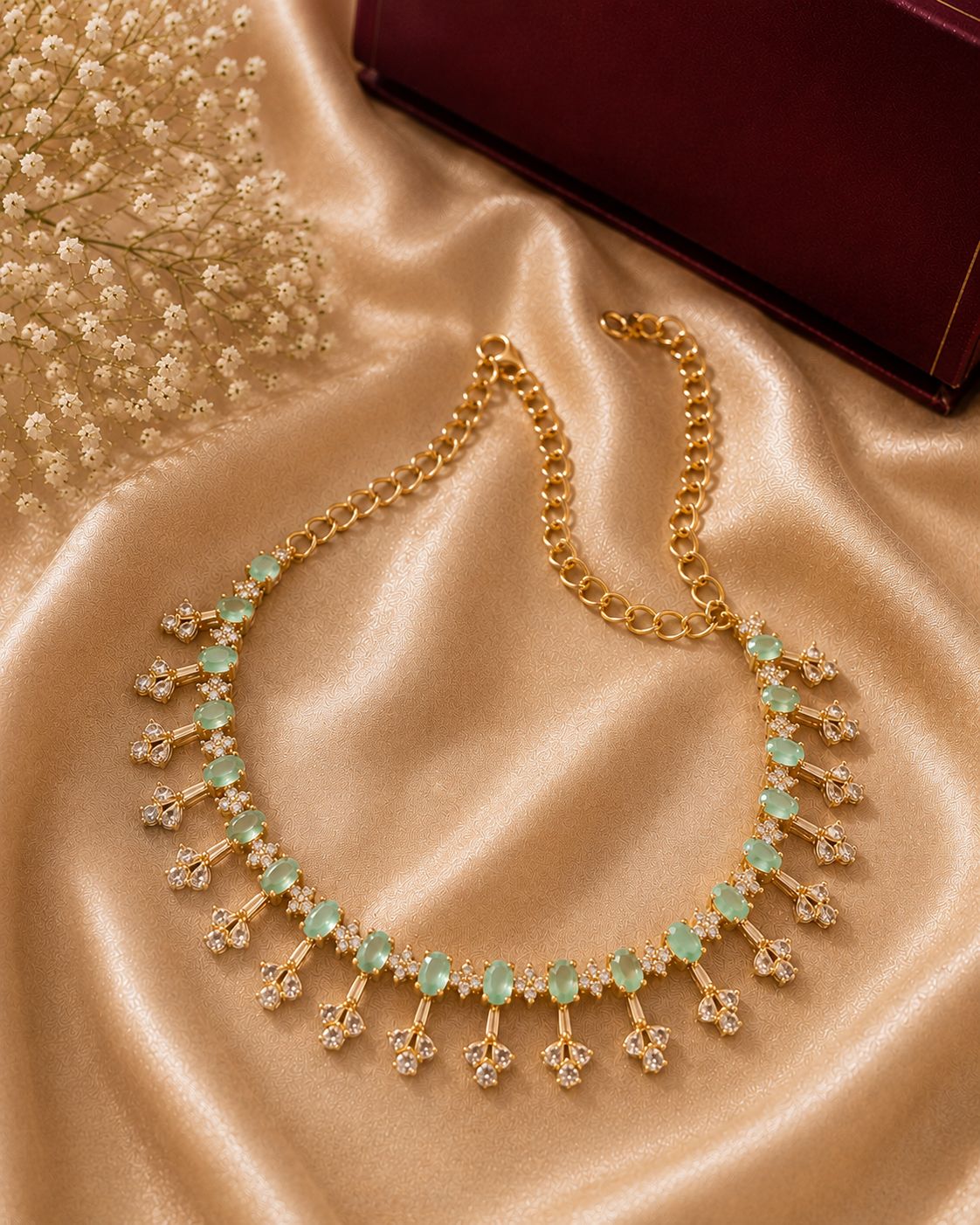Mint Blossom Necklace