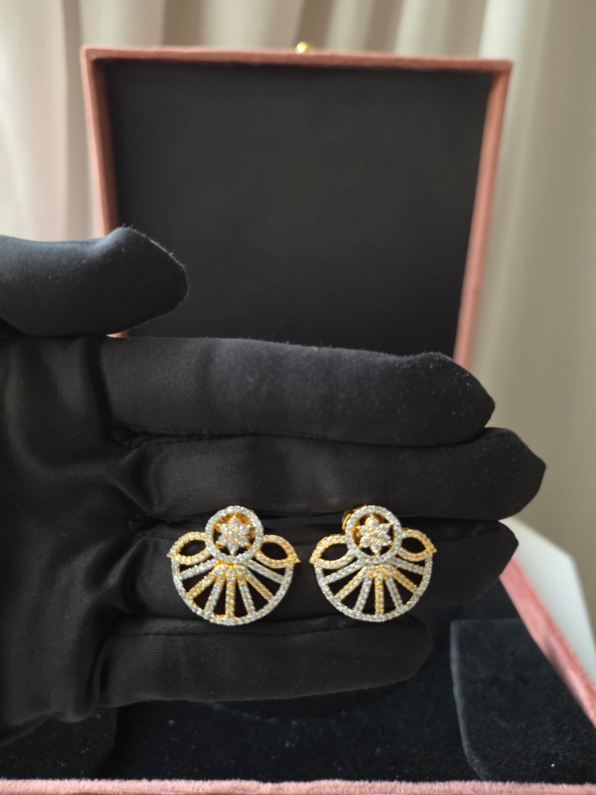 Celestial Fan Pendant Set