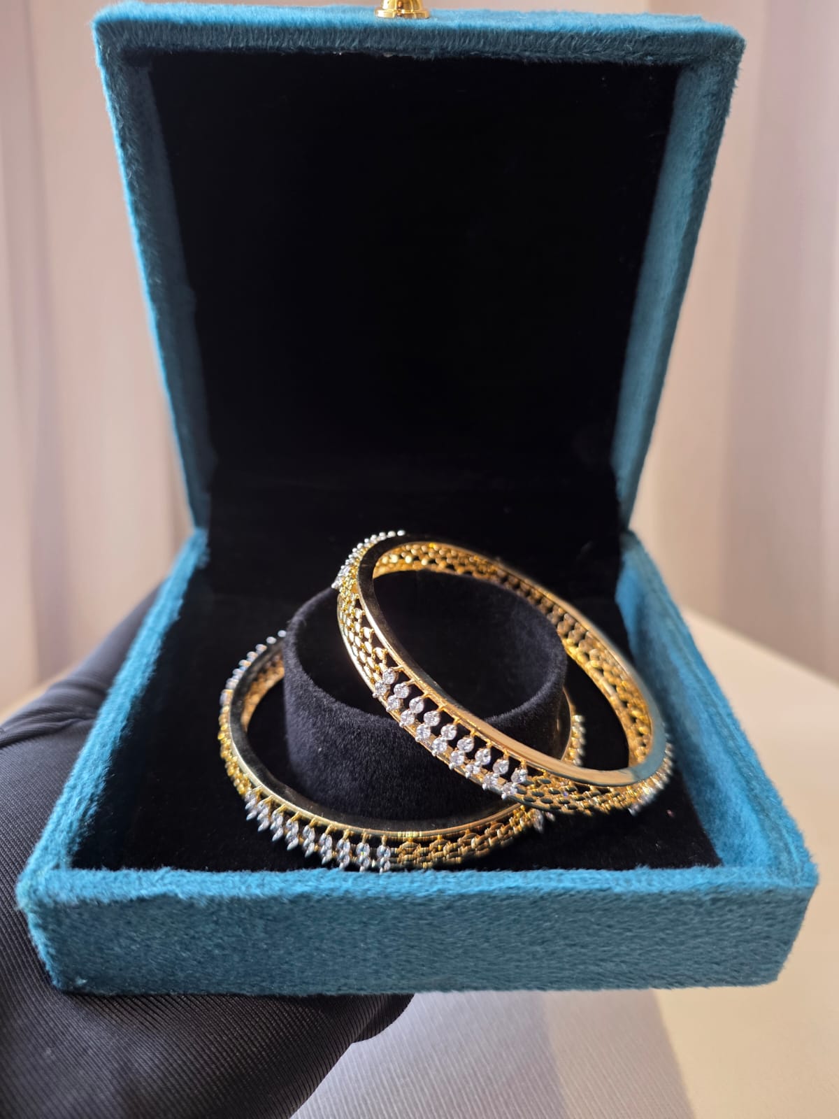 Celeste Sparkle pair Bangles