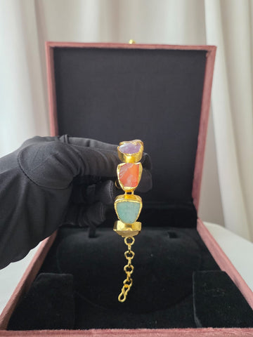 Celeste Mosaic Link Bracelet