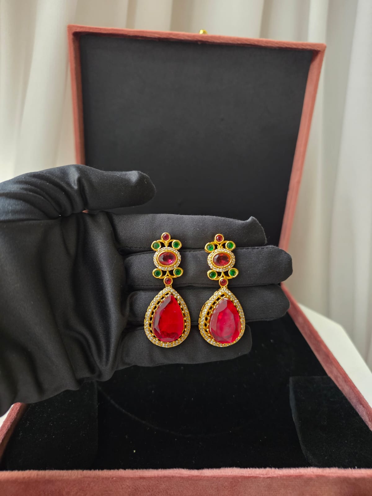 Ruby Sabyas Heritage Necklace Set