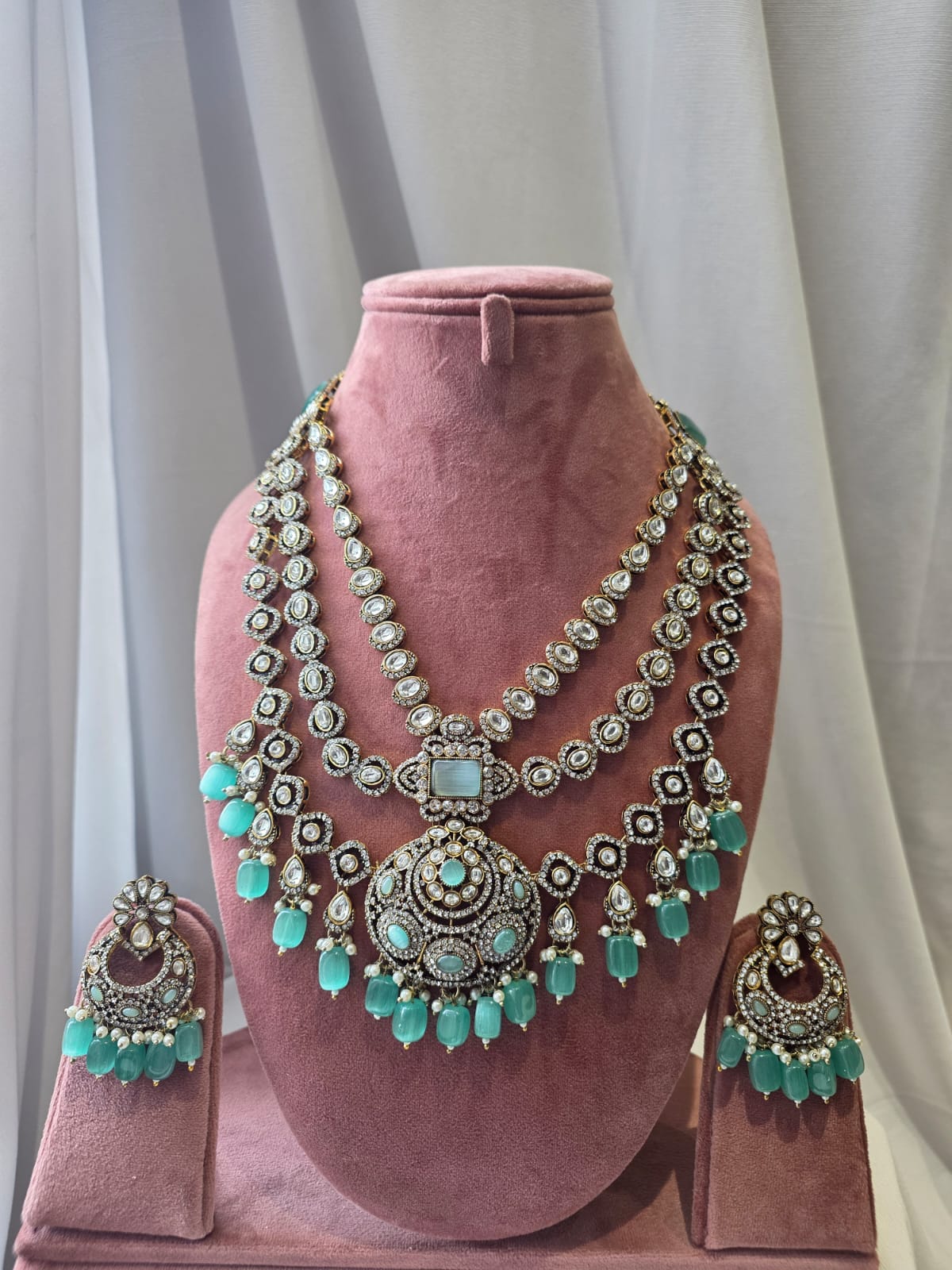 Aafreen Layered Kundan Set